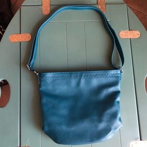 Jewell by Thirty-One Lined Teal Purse, with adjustable shoulder strap.  NWOT